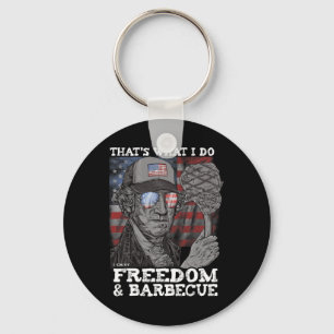 Porte-clés C'est ce que je fais Profitez de la liberté et du
