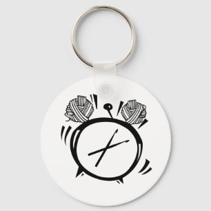 Porte-clés C'est Crochet O'Clock Porte - clé Bouton de base