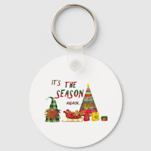 Porte-clés C'est de nouveau la saison Noël Gnome
