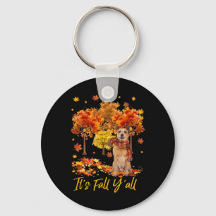 Porte-clés C'est Fall Yall Australian Cattle Dog Tree Citroui