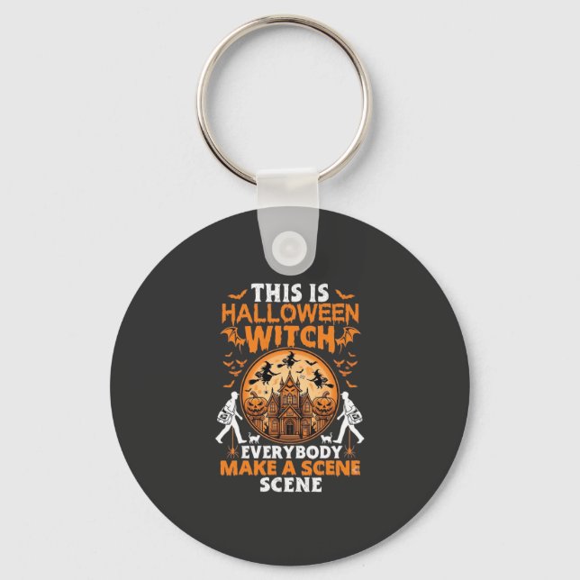 Porte-clés C'est Halloween (Recto)