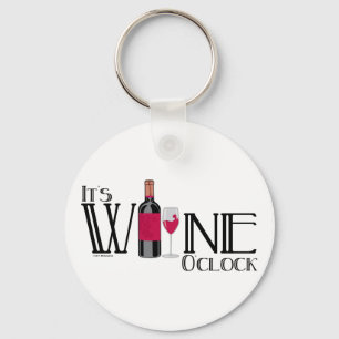 Porte-clés C'est heure de vin