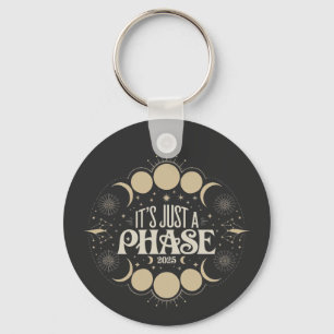 Porte-clés C'est juste une phase solaire Eclipse 2025 Lune lu