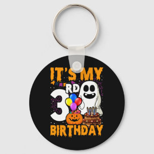 Porte-clés C'est la fête d'Halloween de mon 3ème anniversaire