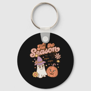 Porte-clés C'Est La Saison Citrouille Épice Automne Halloween