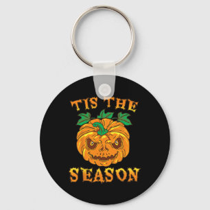 Porte-clés C'est la saison de l'automne Éffrayant Halloween e