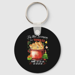 Porte-clés C'est la saison des tamales Noël nourriture mexica