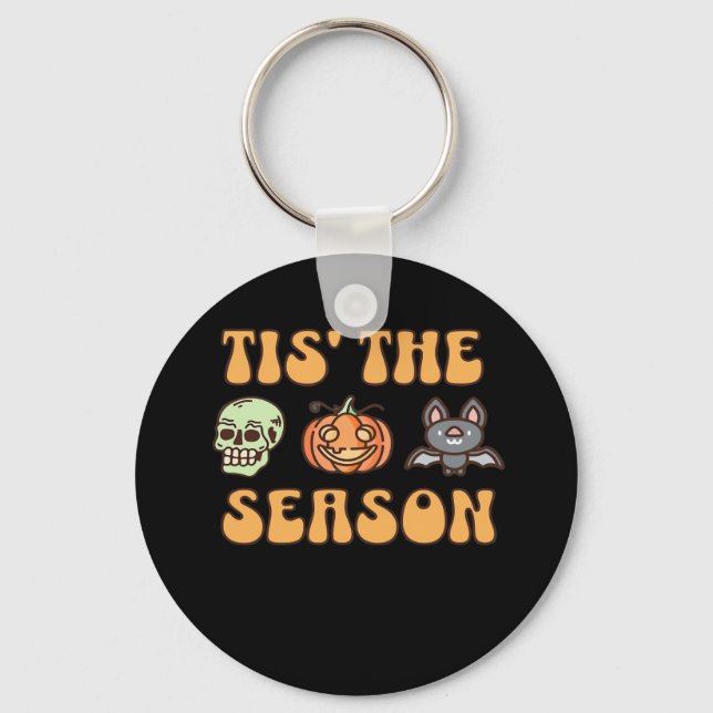 Porte-clés C'Est La Saison Halloween (Recto)