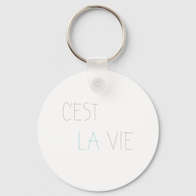 Porte-clés C'est La Vie - C'est la Vie (Recto)