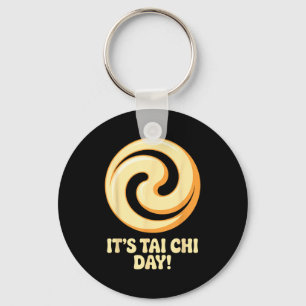 Porte-clés C'est le jour du Tai Chi Arts martiaux Méditation