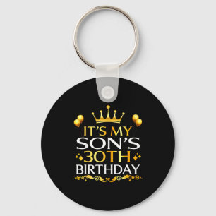 Porte-clés C'est les 30 ans de mon fils Joyeux Anniversaire 3