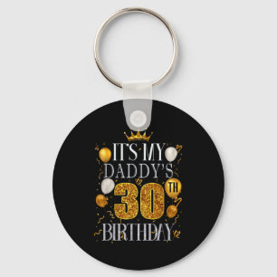 Porte-clés C'est les 30 ans de mon papa Joyeux Anniversaire 3