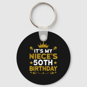 Porte-clés C'est les 50 ans de ma nièce Joyeux Anniversaire 5
