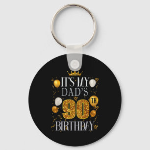 Porte-clés C'est les 90 ans de mon papa Joyeux Anniversaire 9