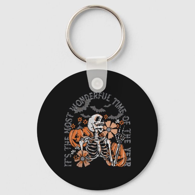 Porte-clés C'est l'heure d'Halloween du Ye (Recto)