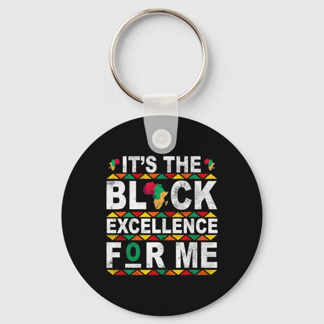 Porte-clés C'est l'histoire des Noirs pour moi Mois de l'hist (Recto)