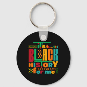 Porte-clés C'est l'histoire noire pour moi Mois de l'histoire