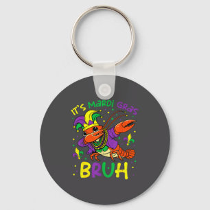 Porte-clés C'est Mardi Gras Bruh écrevisses Dab Bouffon Perle