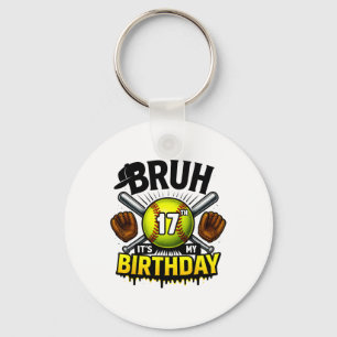 Porte-clés C'est mon 17e anniversaire Les garçons doux 17 ans