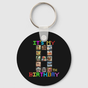 Porte-clés C'est mon 8e anniversaire Drôle de mème italien Br