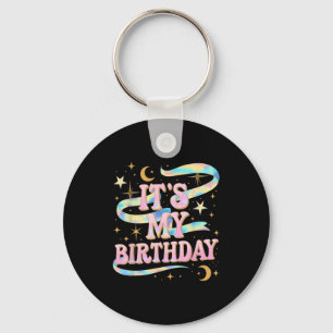 Porte-clés C'est mon anniversaire filles femmes Groovy Coquet
