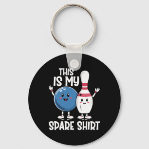 Porte-clés C'Est Mon Chemise De Secours Bowling Ll Et Bowling