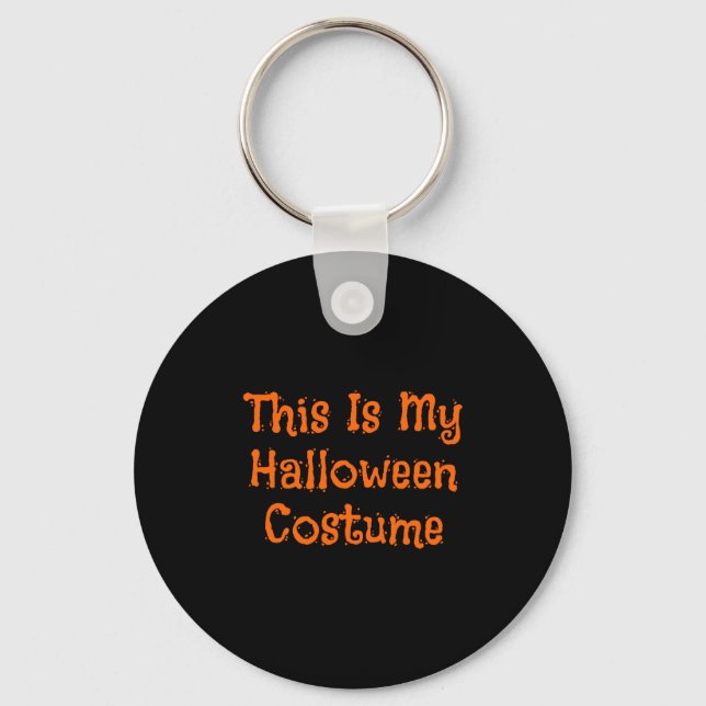 Porte-clés C'Est Mon Costume D'Halloween - Halloween Cool (Recto)