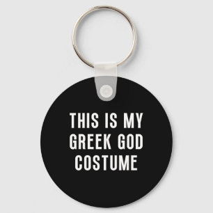 Porte-clés C'Est Mon Dieu Grec Costume Halloween Drôle Facile