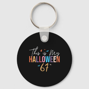 Porte-clés C'est mon Halloween 67 Drôle Six Sept Mème Gén A