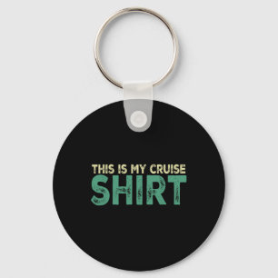 Porte-clés C'est mon maillot de croisière drôle d'amour crois
