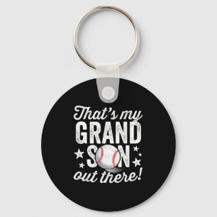 Porte-clés C'est mon petit-fils là-bas T-shirt de grand-mère