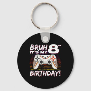 Porte-clés C'est My 8th Birthday Video Game 8th Birthday Gami