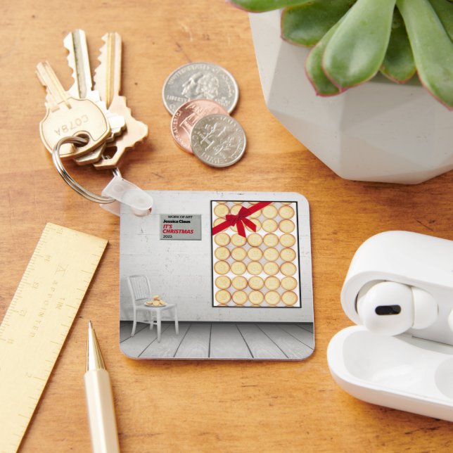 Porte-clés 'C'est Noël' par Jessica Claus (Bureau)