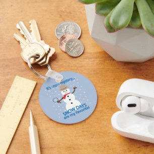Porte-clés C'est NOw Mystery Detective Snowman