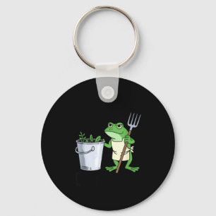 Porte-clés C'est tout, vous allez dans le compost grenouille