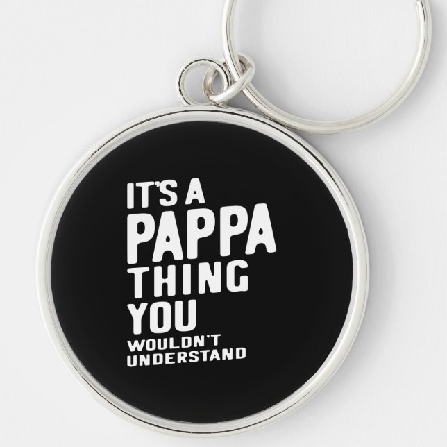 Porte-clés C'est un cadeau Pappa Thing Père Père (Devant)