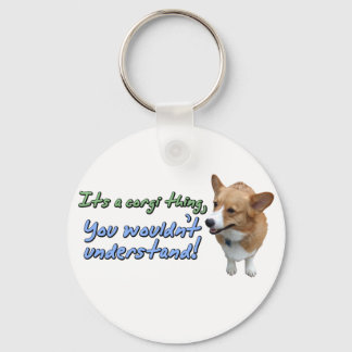 Porte-clés C'est un Corgi Thing