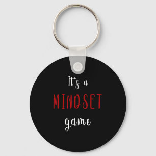Porte-clés C'Est Un Jeu D'Esprit Motivationnel Et Inspirant