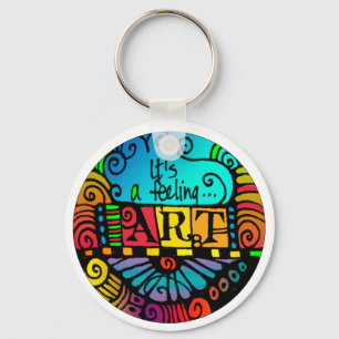 Porte-clés C'est un sentiment... ART! Porte - clé pour l'arti