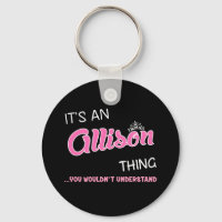 C'est une chose Allison que vous ne comprendriez p