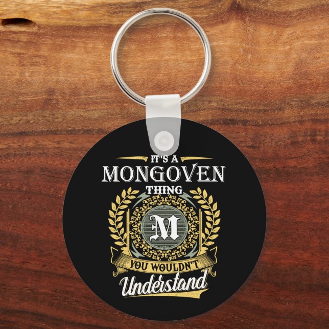 Porte-clés C'est une chose Mongoven que vous ne comprendriez  (Recto)