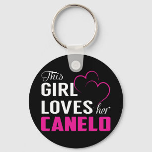 Porte-clés Cette Fille Aime Son CANELO Classique