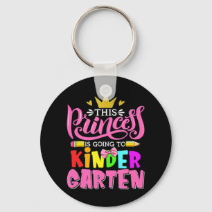 Porte-clés Cette Princesse Va Au Jardin D'Enfants Pour Reveni