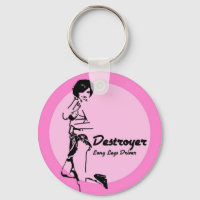 CG Lady Destroyer Porte - clé