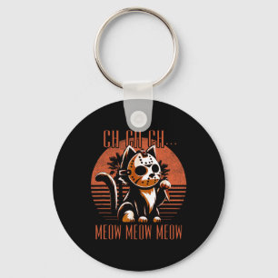 Porte-clés Ch Ch Meow Meow Meow Meow Meow Drôle Animal Horror