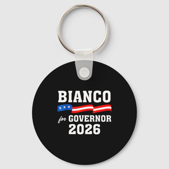 Porte-clés Chad Bianco For Governor Of California 2026  (Recto)