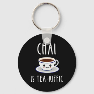 Porte-clés Chai Est Tea-Riffic