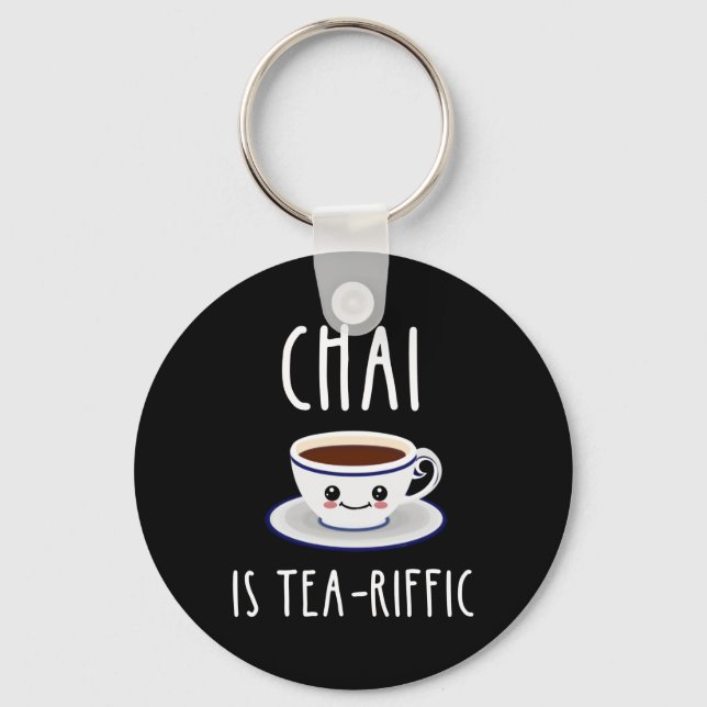 Porte-clés Chai Est Tea-Riffic (Recto)