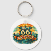 Chaîne à clés Route 66