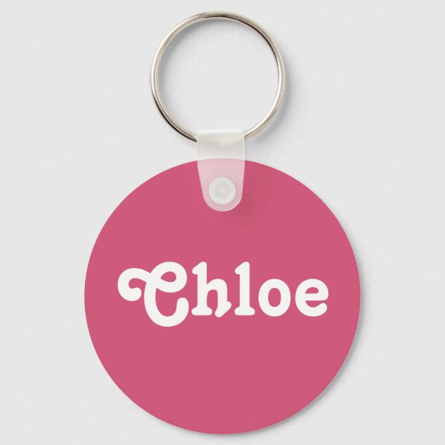 Porte-clés Chaîne de clés Chloe (Recto)